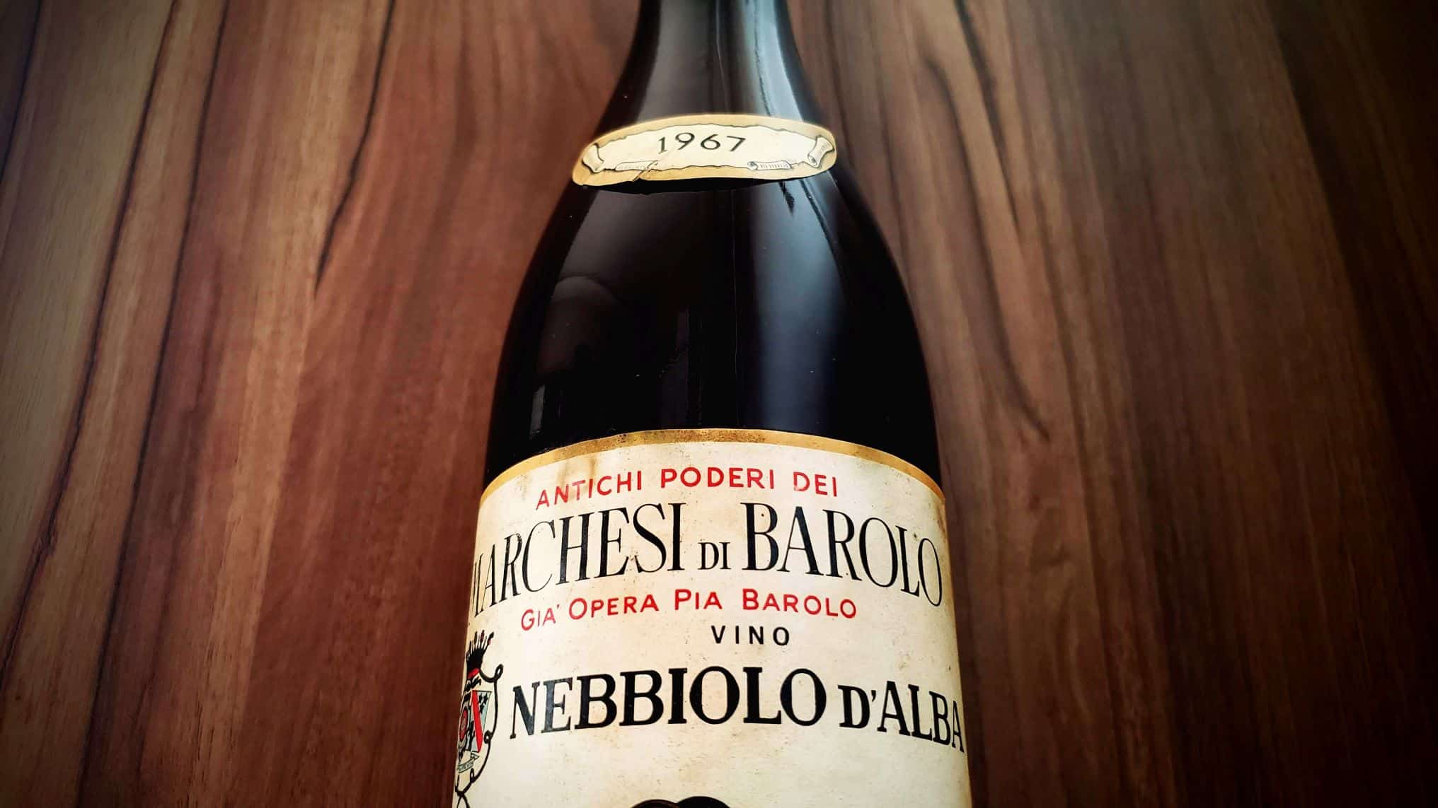 Nebbiolo d'Alba 1967, Marchesi di Barolo - Wine Fun