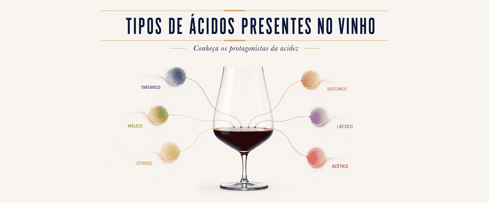 Química na sua taça: conheça os principais ácidos presentes no vinho